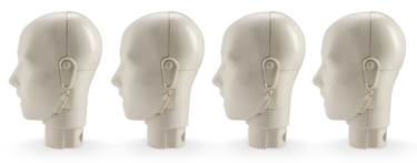 Jaw Thrust Head Assemblies for the Prestan Professional Adult Light Skin Manikin 
